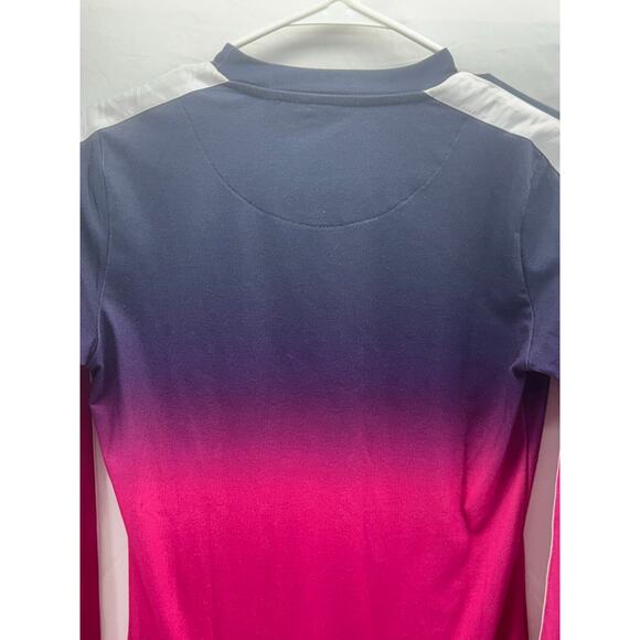 Siksilk women's long sleeve athletic shirt multi colored size 8 - Picture 5 of 9